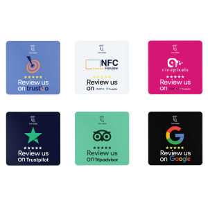 NFC stickers 5 stuks