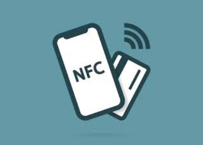 mobiel met nfc pasje